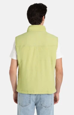 Leather Jackets<WERNER CHRIST Alberto K: Quilted Waistcoat Fresh Lime