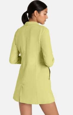 Leather Jackets<WERNER CHRIST Alison: Light Coat With Tailored Waist Fresh Lime