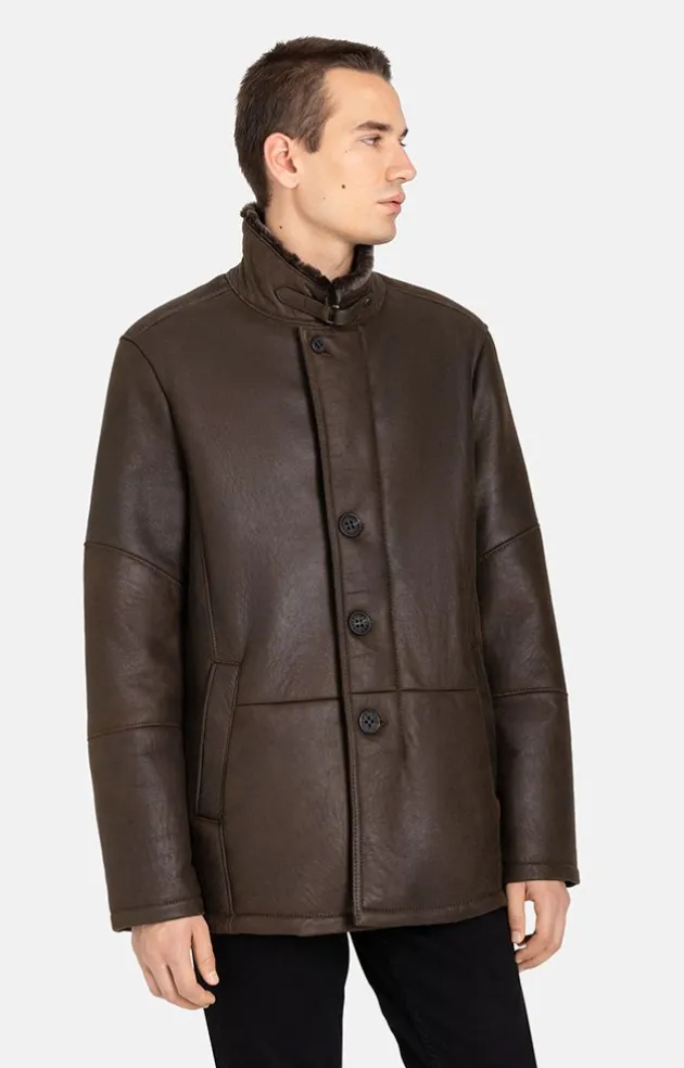 Lambskin Jackets<WERNER CHRIST Antony Cw (Lambskin) Darkbrown