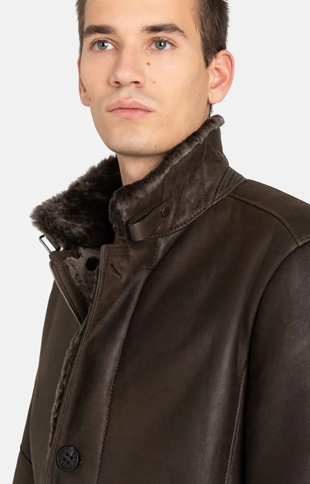 Lambskin Jackets<WERNER CHRIST Antony Cw (Lambskin) Darkbrown