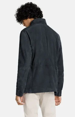 Leather Jackets<WERNER CHRIST Armando: Functional Jacket Navy