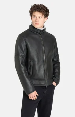 Lambskin Jackets<WERNER CHRIST Basti: Short Jacket In Lambskin Black