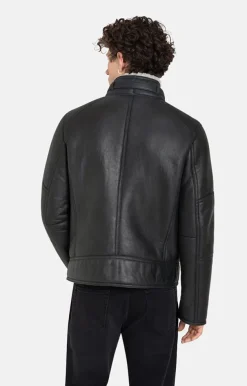 Lambskin Jackets<WERNER CHRIST Basti: Short Jacket In Lambskin Black