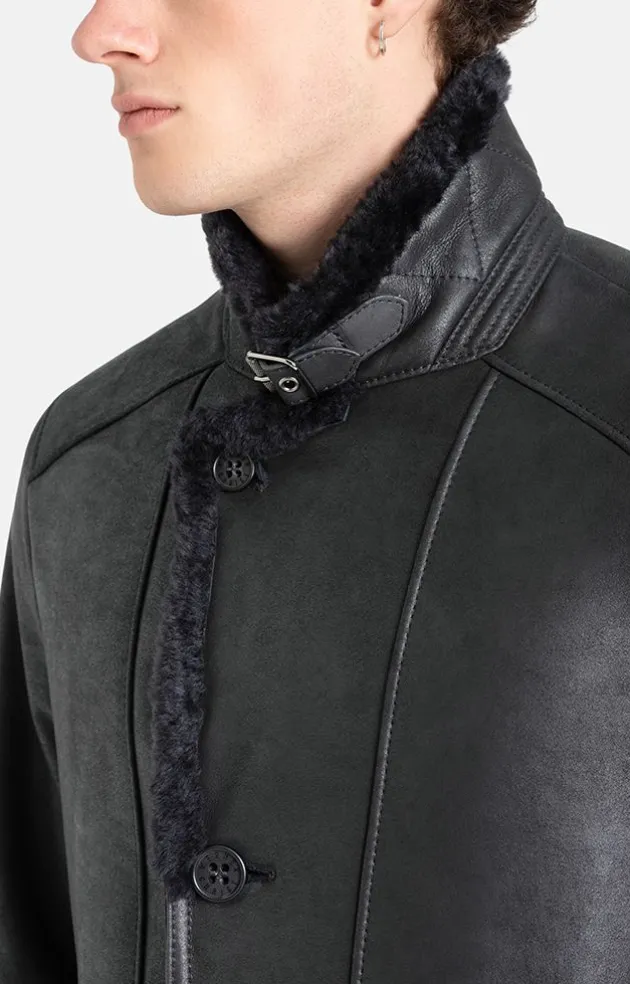 Lambskin Jackets<WERNER CHRIST Bernd Cw: Lightweight, Elegant Short Coat Black