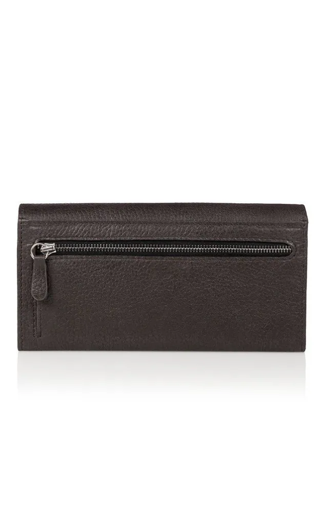 Accessoires<WERNER CHRIST Billfold 18,5X10,5Cm Dark Chocolate
