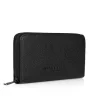 Accessoires<WERNER CHRIST Billfold Zip: Wallet Crafted In Calfskin Black