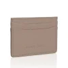 Accessoires<WERNER CHRIST Card Holder: Card Case In Calfskin Beige