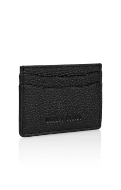 Accessoires<WERNER CHRIST Card Holder: Card Case In Calfskin Black