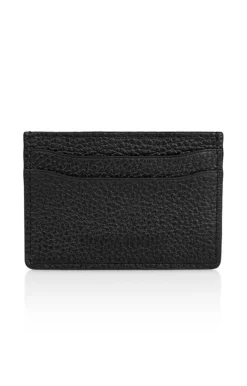 Accessoires<WERNER CHRIST Card Holder: Card Case In Calfskin Black