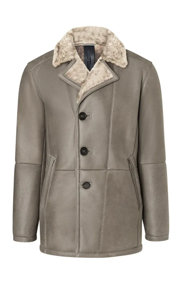 Lambskin Jackets<WERNER CHRIST Christo: Timeless Classic Grey