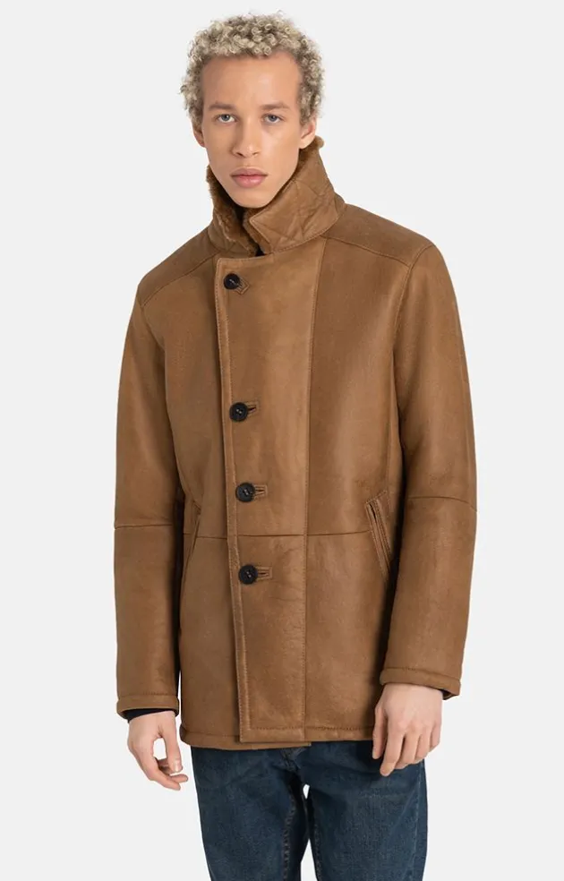 Lambskin Jackets<WERNER CHRIST Christo: Timeless Classic Cognac