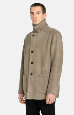 Lambskin Jackets<WERNER CHRIST Connor: Classic Made Of The Finest Lambskin Grey