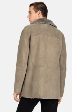 Lambskin Jackets<WERNER CHRIST Connor: Classic Made Of The Finest Lambskin Grey