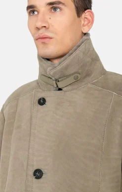 Lambskin Jackets<WERNER CHRIST Connor: Classic Made Of The Finest Lambskin Grey
