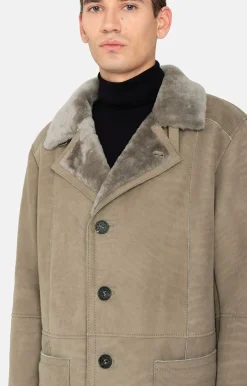 Lambskin Jackets<WERNER CHRIST Connor: Classic Made Of The Finest Lambskin Grey