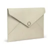 Accessoires<WERNER CHRIST Creative Clutch: Flat Envelope-Style Bag Creme
