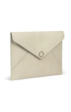 Accessoires<WERNER CHRIST Creative Clutch: Flat Envelope-Style Bag Creme