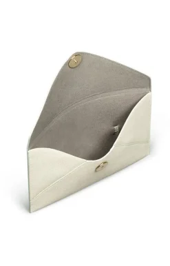 Accessoires<WERNER CHRIST Creative Clutch: Flat Envelope-Style Bag Creme