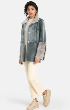 Lambskin Jackets<WERNER CHRIST Cynthia K (Lambskin) Sky Blue