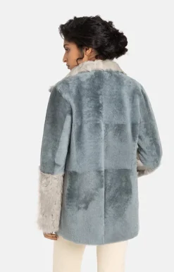 Lambskin Jackets<WERNER CHRIST Cynthia K (Lambskin) Sky Blue