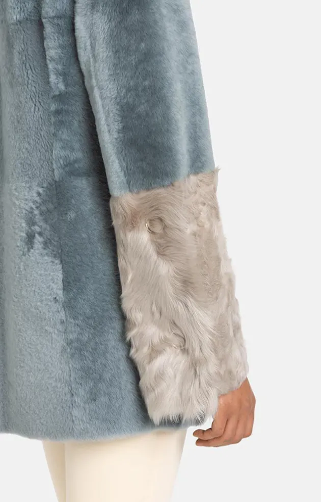 Lambskin Jackets<WERNER CHRIST Cynthia K (Lambskin) Sky Blue