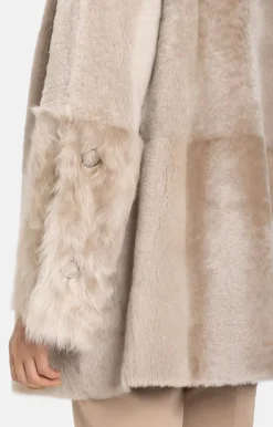 Lambskin Jackets<WERNER CHRIST Cynthia: Sporty And Elegant Reversible Jacket Stone