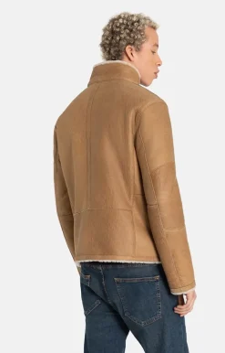 Lambskin Jackets<WERNER CHRIST Damon: Jacket With Metal Details Teddy