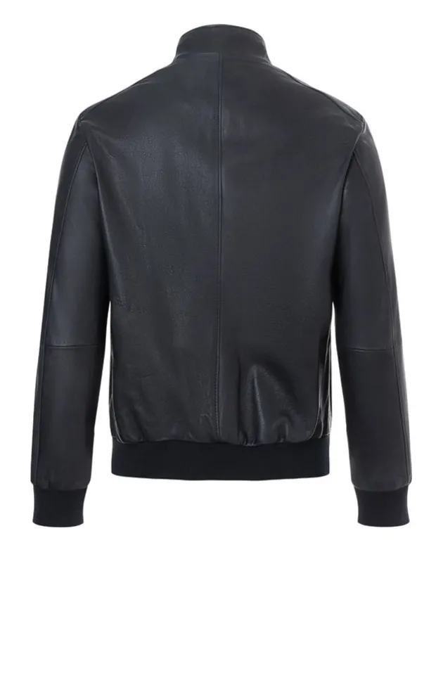 Leather Jackets<WERNER CHRIST Dany Cw Navy
