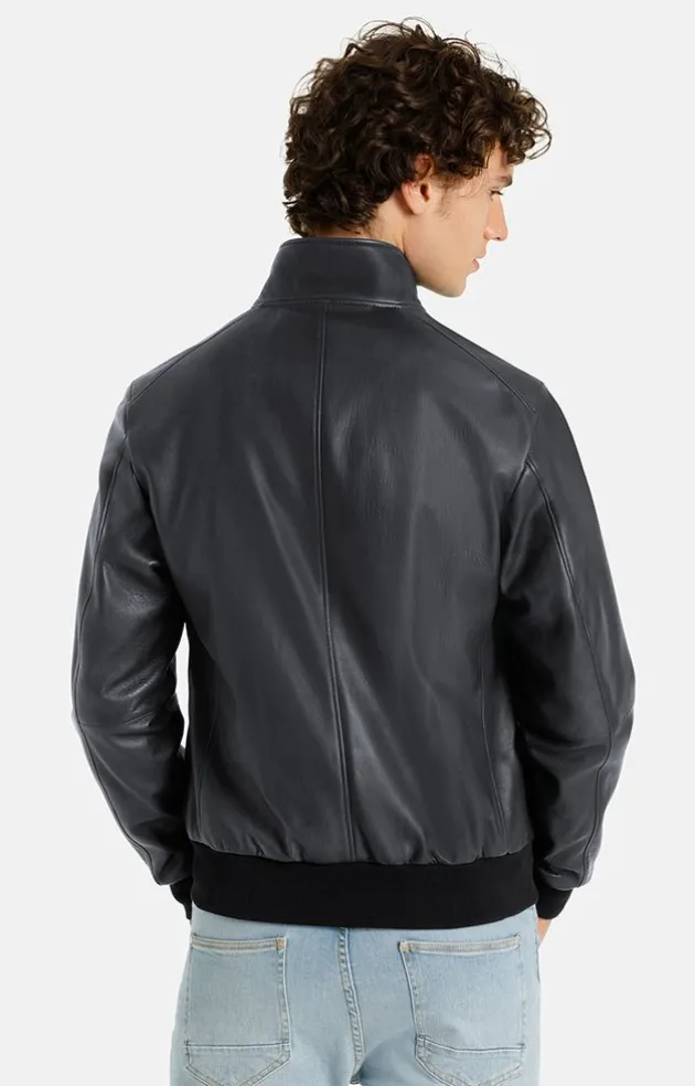Leather Jackets<WERNER CHRIST Dany Cw Navy
