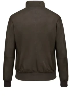 Leather Jackets<WERNER CHRIST Dany Cw: Classic Bomber Crafted In Lamb Nappa Utility Green