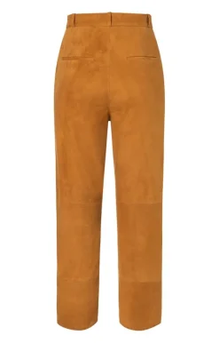 Accessoires<WERNER CHRIST Eve: Cropped Trousers In A Sixties Look Cognac