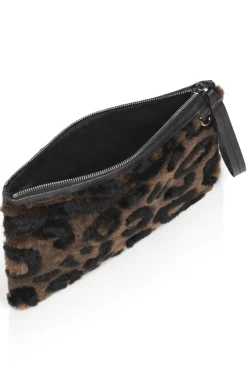 Accessoires<WERNER CHRIST Furtastic Clutch Leo Dark Brown