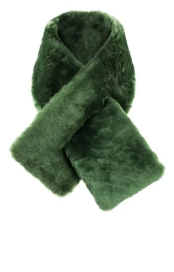 Accessoires<WERNER CHRIST Furtastic Scarf Moss Green