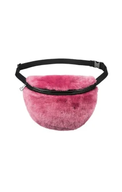 Accessoires<WERNER CHRIST Furtastic Waistbag: Shearling Waistbag Raspberry Pink