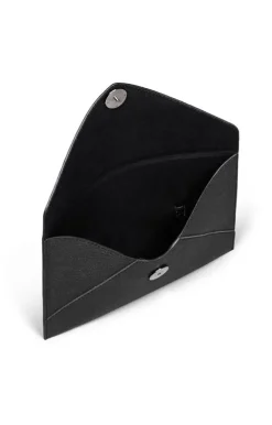 Accessoires<WERNER CHRIST Ive Clutch: Flat Envelope-Style Bag Black