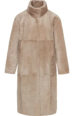 Lambskin Jackets<WERNER CHRIST Madita Cw:Reversible Slighly Oversized Coat Stone