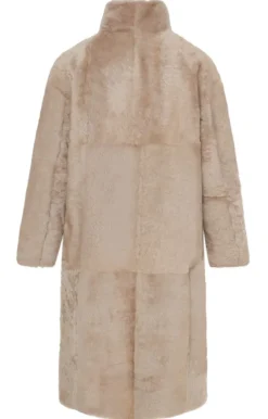 Lambskin Jackets<WERNER CHRIST Madita Cw:Reversible Slighly Oversized Coat Stone