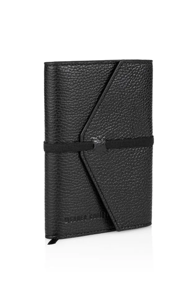 Accessoires<WERNER CHRIST Moleskine A6: Notebook With Calfskin Cover Black