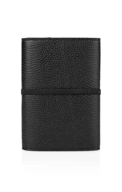 Accessoires<WERNER CHRIST Moleskine A6: Notebook With Calfskin Cover Black