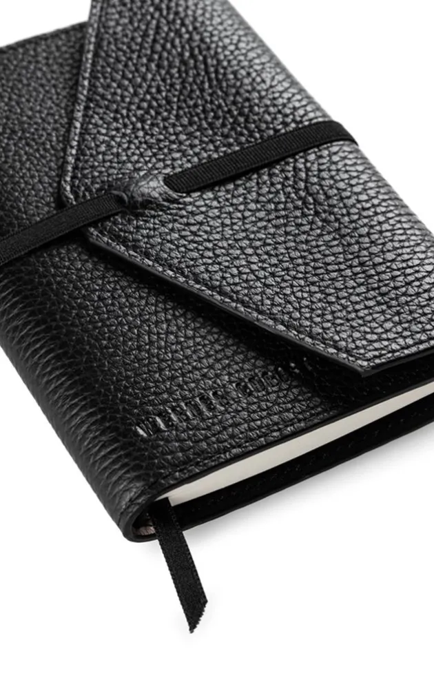 Accessoires<WERNER CHRIST Moleskine A6: Notebook With Calfskin Cover Black