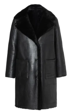 Lambskin Jackets<WERNER CHRIST Nadine: Bohemian-Style Short Coat Black