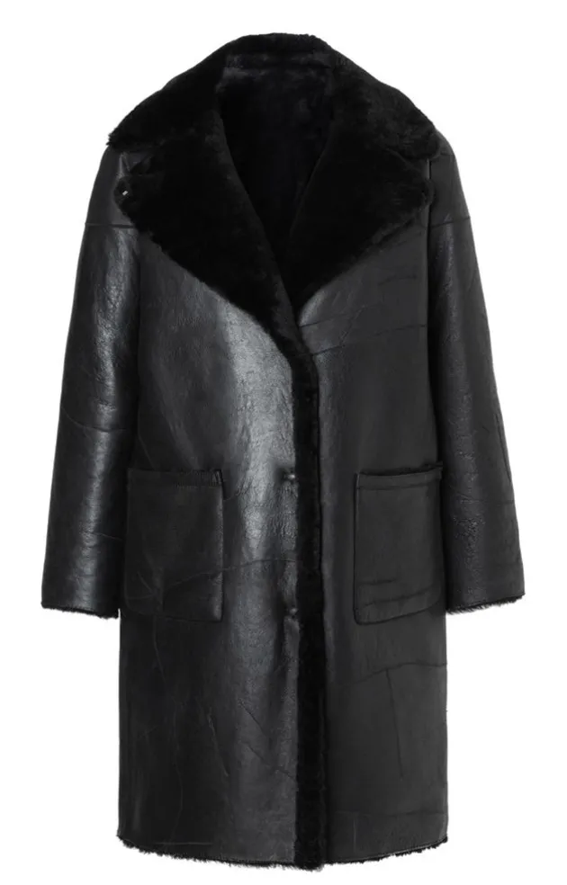 Lambskin Jackets<WERNER CHRIST Nadine: Bohemian-Style Short Coat Black
