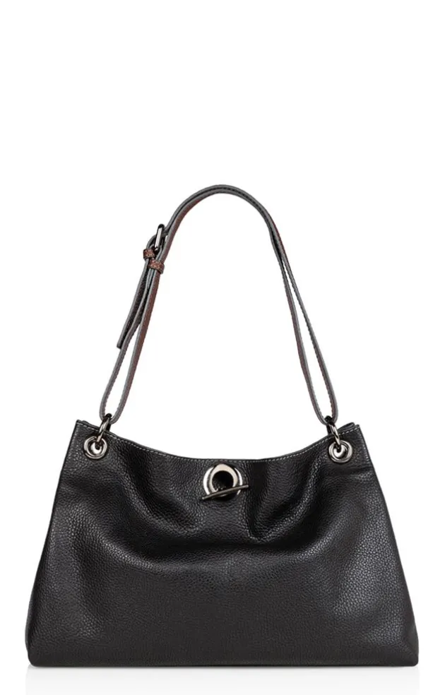 Accessoires<WERNER CHRIST Pouch Bag: High-Quality Bag In Calfskin Black