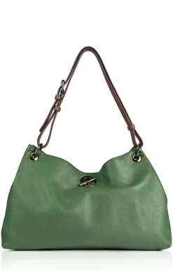 Accessoires<WERNER CHRIST Pouch Bag: High-Quality Bag In Calfskin Green