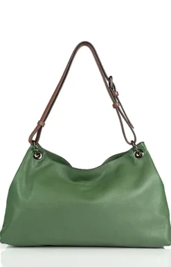 Accessoires<WERNER CHRIST Pouch Bag: High-Quality Bag In Calfskin Green