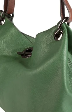 Accessoires<WERNER CHRIST Pouch Bag: High-Quality Bag In Calfskin Green