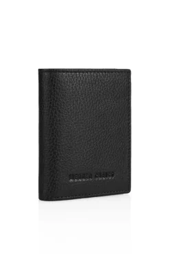 Accessoires<WERNER CHRIST Purse Herren: Wallet Crafted In Calfskin Black