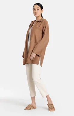 Leather Jackets<WERNER CHRIST Susi: Sporty Parka With Hood Mocha