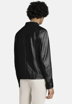 Leather Jackets<WERNER CHRIST Taylor: Grained Nappa Jacket For Purists Black