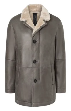 Lambskin Jackets<WERNER CHRIST Vico: A Classic Crafted In Soft Lambskin Grey